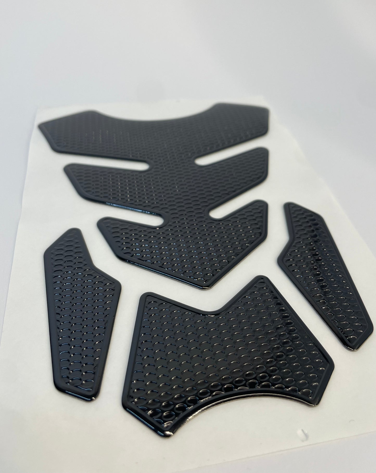 Tankpad 3D Schwarz Optik – Universeller Schutz für Motorrad-Tanks