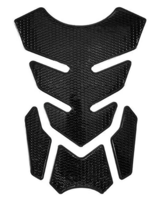 Tankpad 3D Schwarz Optik – Universeller Schutz für Motorrad-Tanks